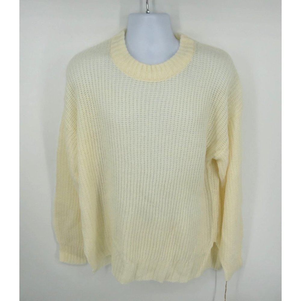TRUE CRAFT Womens  Step Hem Crew Neck Sweater 2X NWT $44